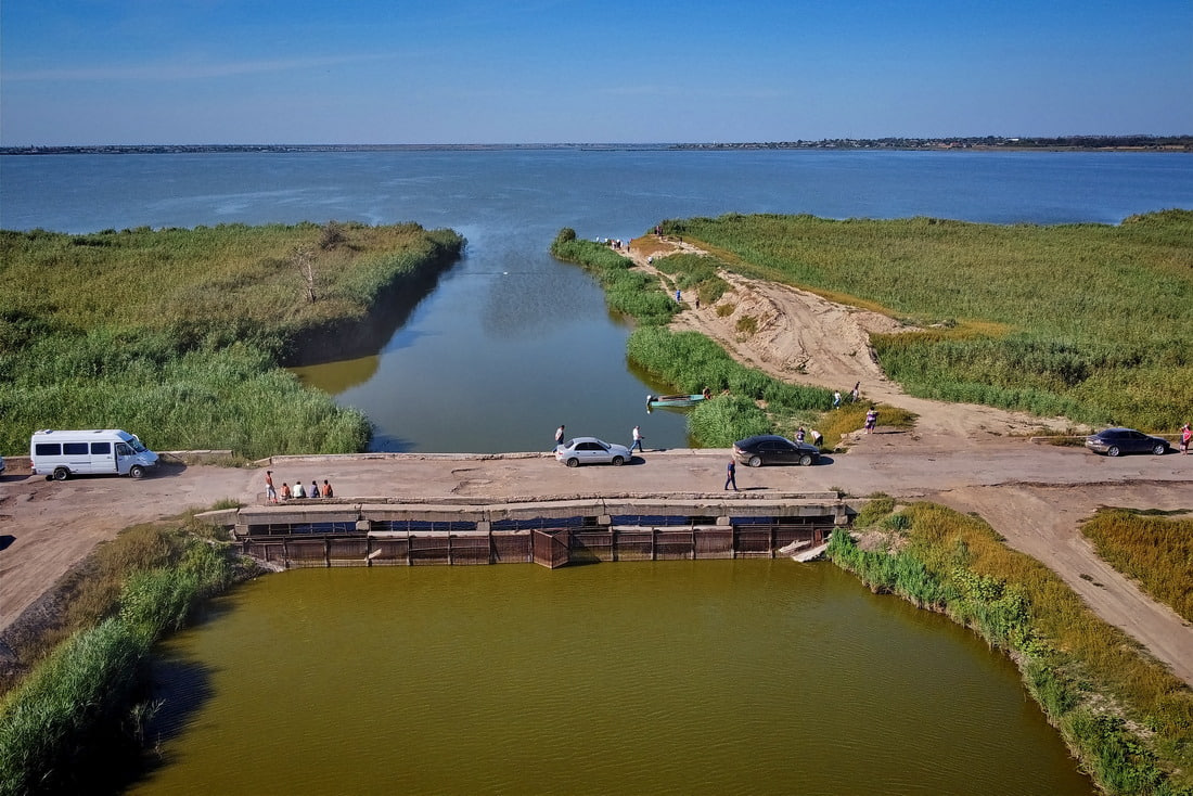 Мост через канал Кофа в Одесской области до ремонта