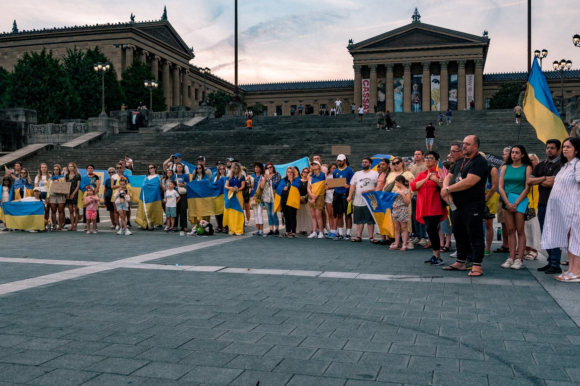 Перед самітом НАТО люди у США вийшли на мітинги проти російської агресії - фото 4