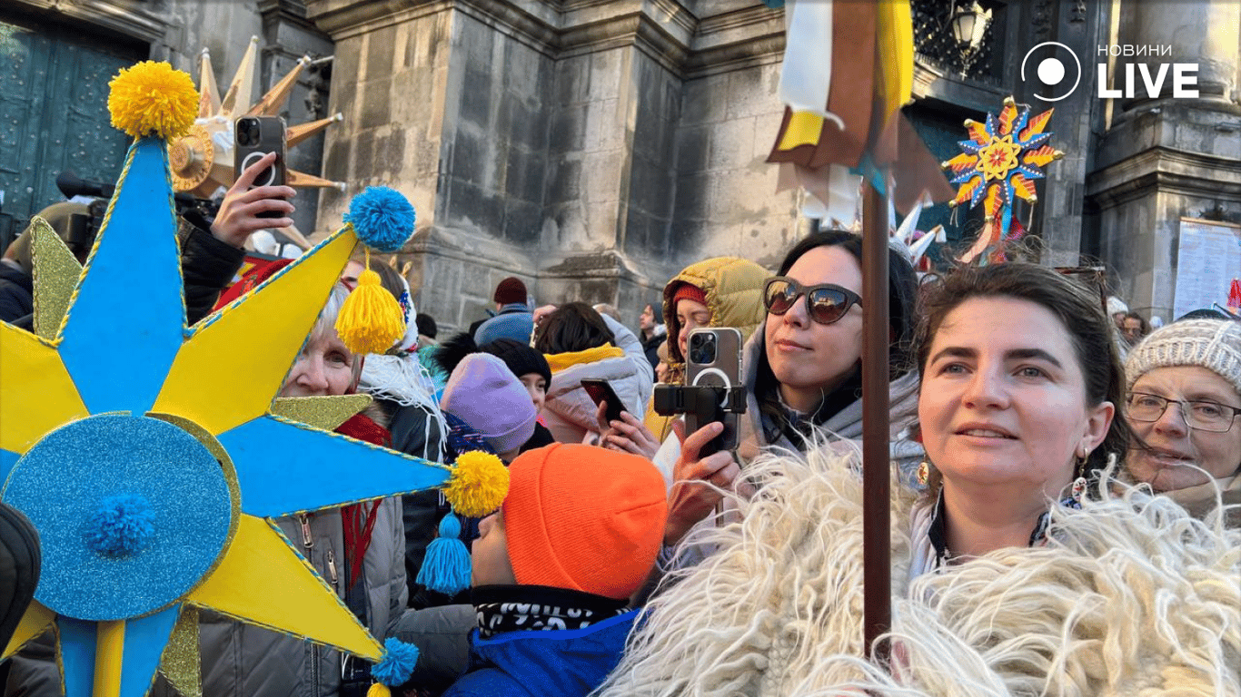 У Львові відбувся фестиваль "Спалах різдвяної звізди"