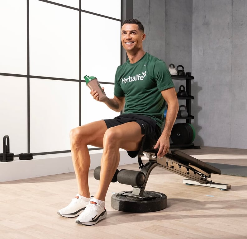 Криштиану Роналду на тренировке