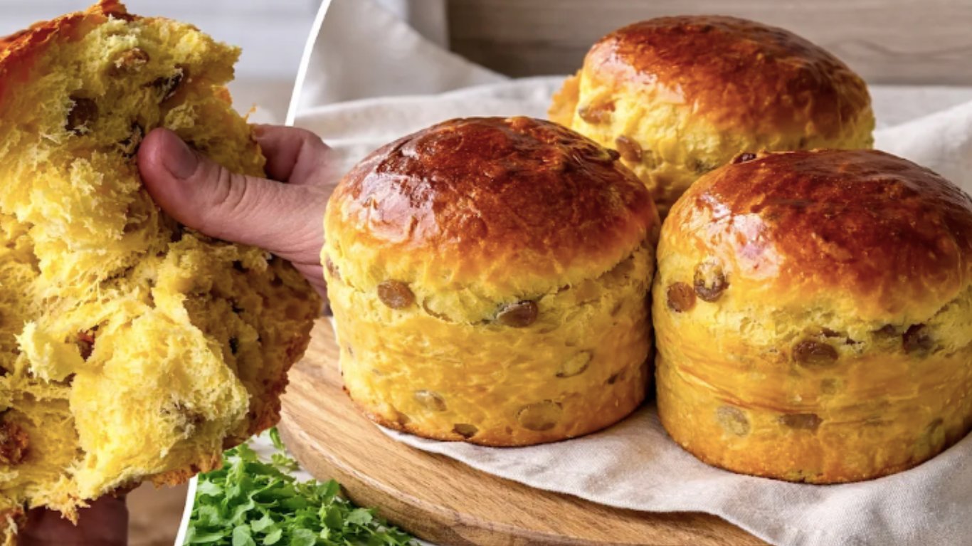 рецепт паски на холодному молоці