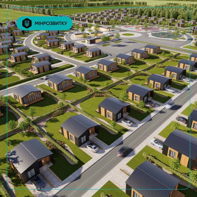 Будівнитво житла для ВПО на Київщині