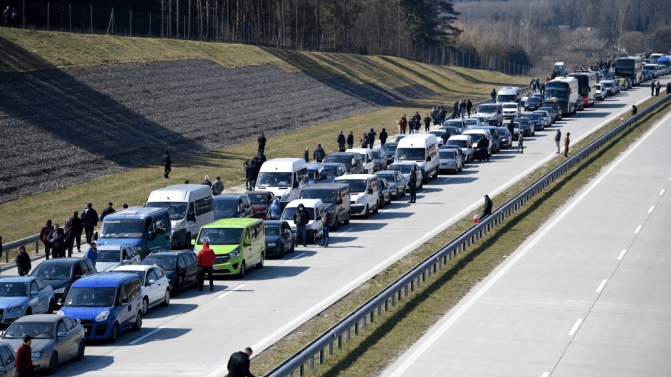 Очереди на границе Украины сегодня, 5 октября