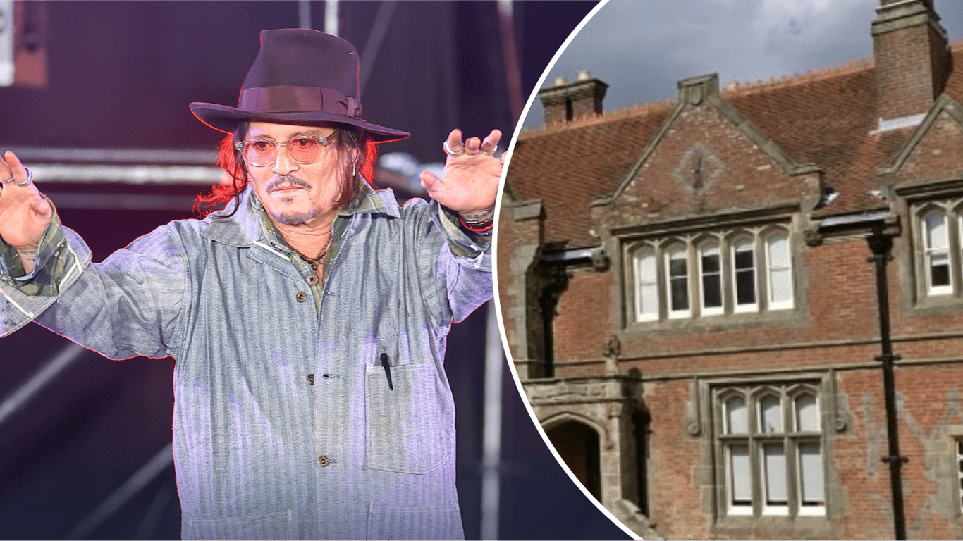 Стариннре поместье Джонни Деппа в Англии: как выглядит дом (фото)