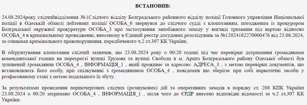 Житель Одещини збував наркотики поштою — який запобіжний захід обрав суд - фото 1