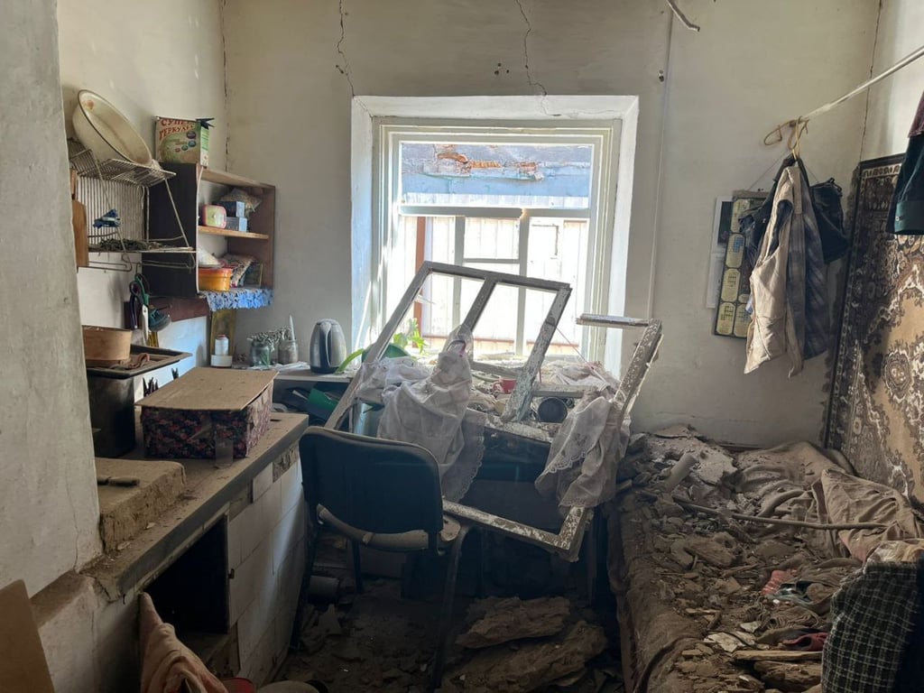 Росіяни обстріляли Кривий Ріг - фото наслідків