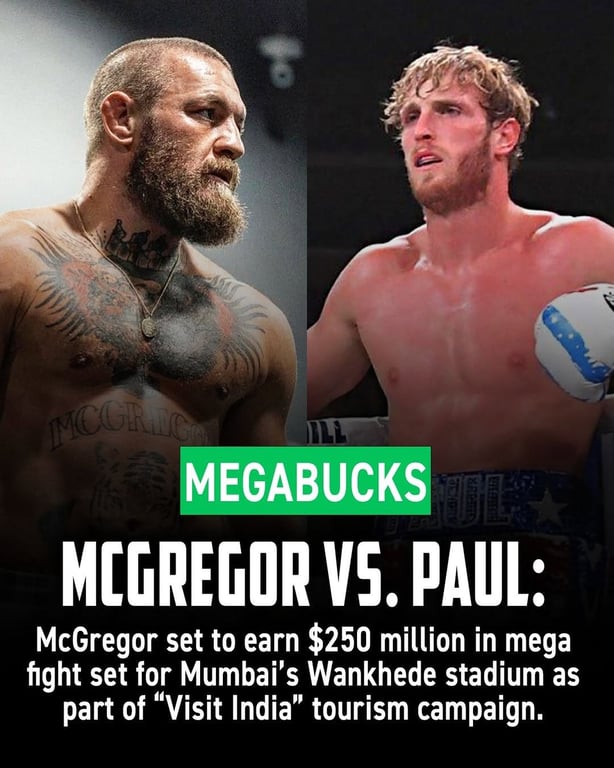 Конор Макгрегор и Логан Пол