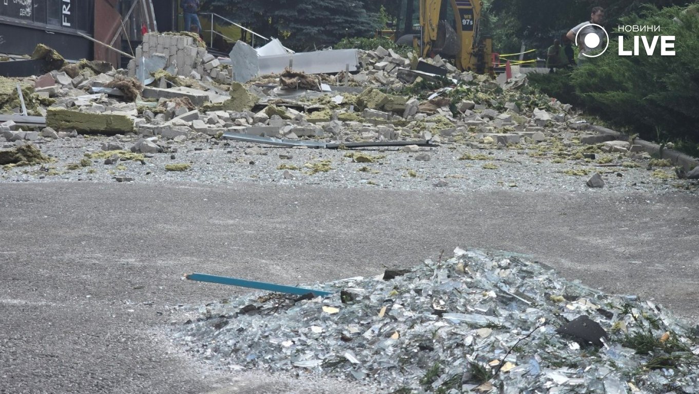 Наслідки обстрілу Харкова