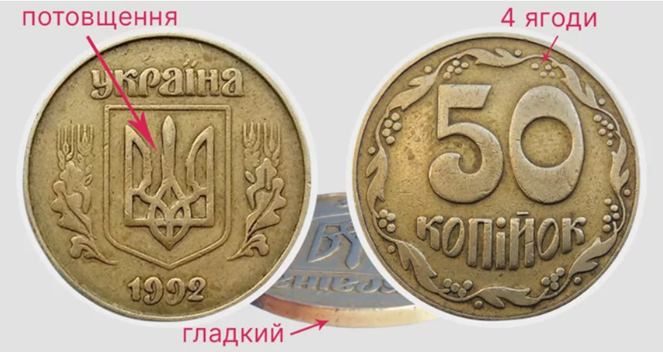 Монеты по 50 копеек — как украинцам заработать дополнительные деньги в 2026 - фото 1