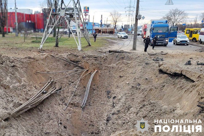 наслідки обстрілів у Києві