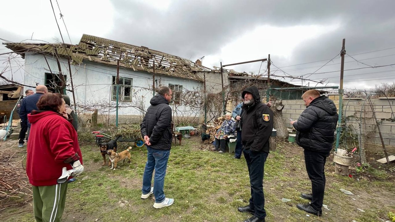 Последствия ночной атаки на Одесскую область