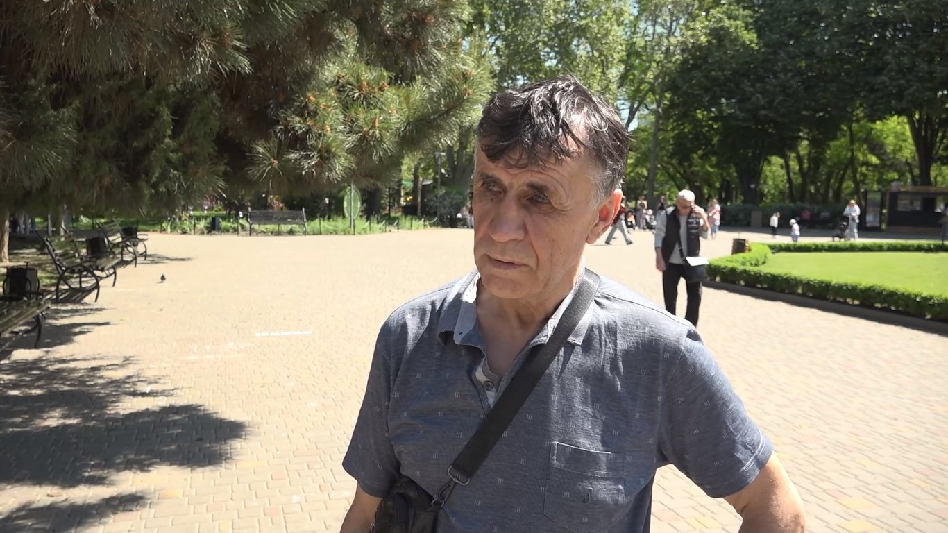 Житель Одеси Валерій розповів, як ставиться до можливих провокацій поблизу Одещини