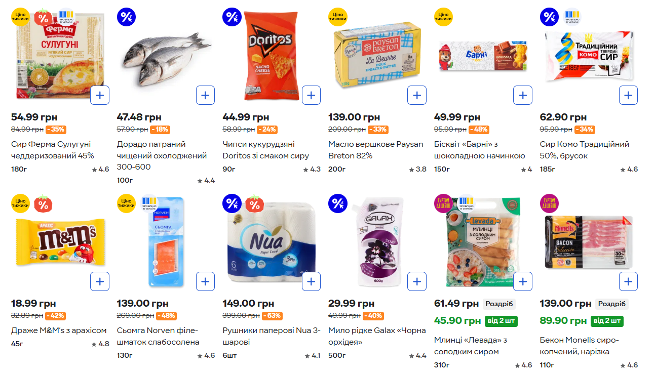 Знижки на продукти до 55% — що віддають у Сільпо значно дешевше - фото 3