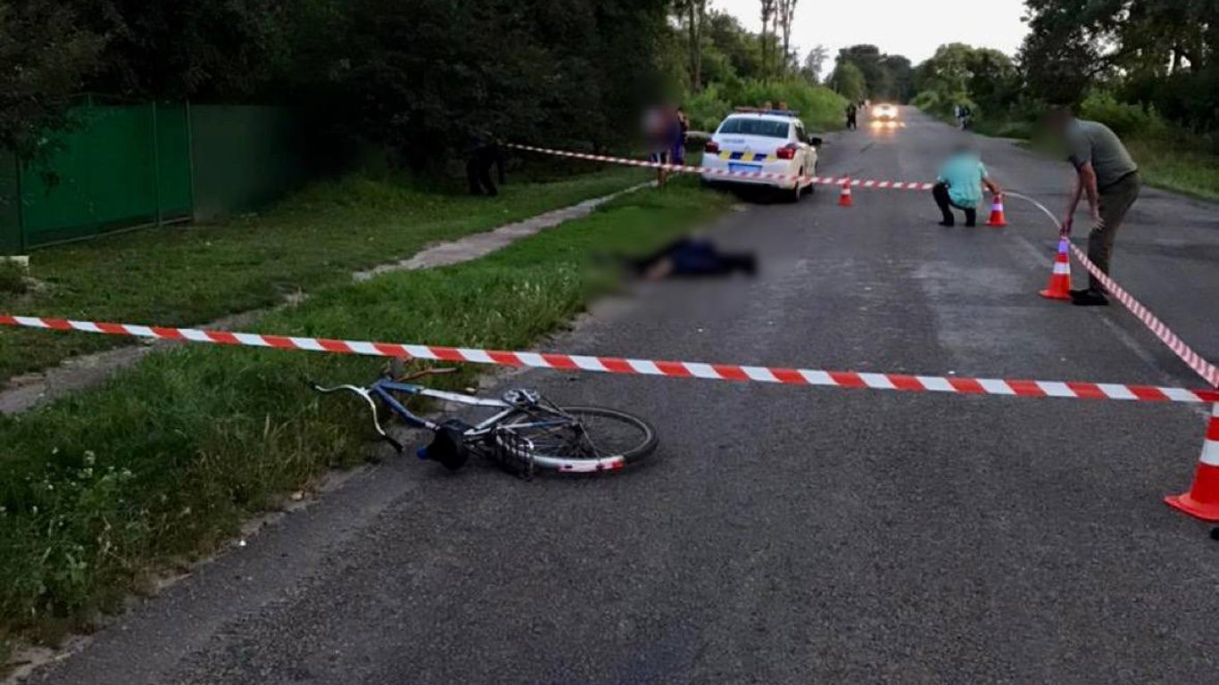 В Киевской области произошло смертельное ДТП: погиб велосипедист