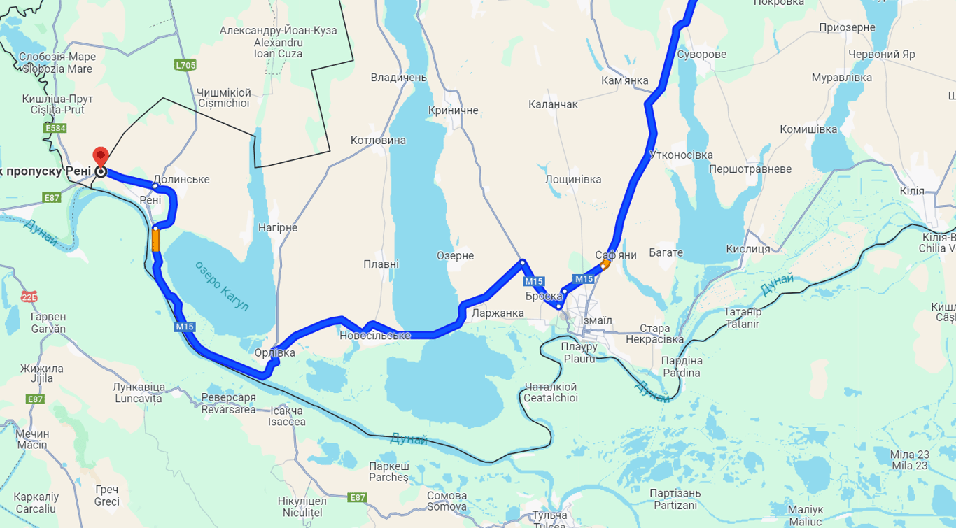 Виїзд за кордон — де водіям сьогодні прийдеться постояти на трасі Одеса — Рені - фото 4