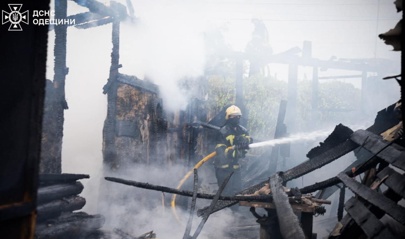 Пожежа в Одесі 5 вересня: фото від ДСНС