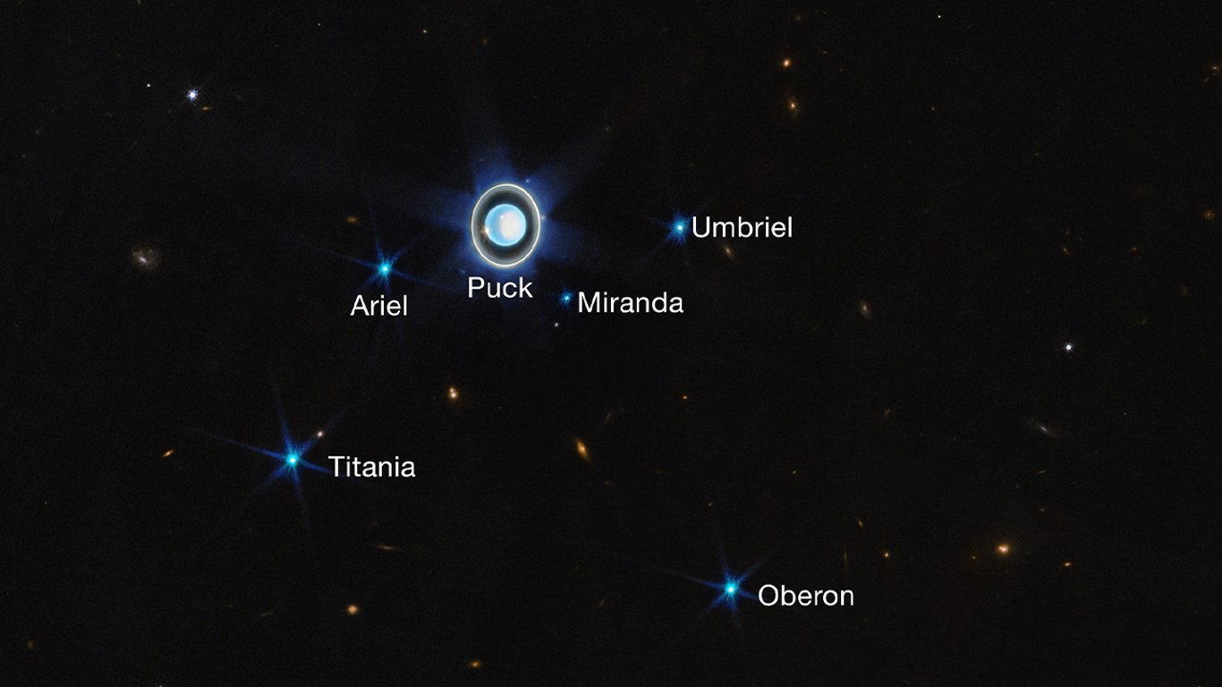 В NASA опубликовали самое четкое фото Урана