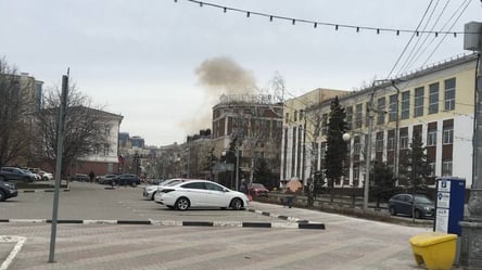 Російський Бєлгород атакують дрони — постраждала будівля ФСБ - 285x160