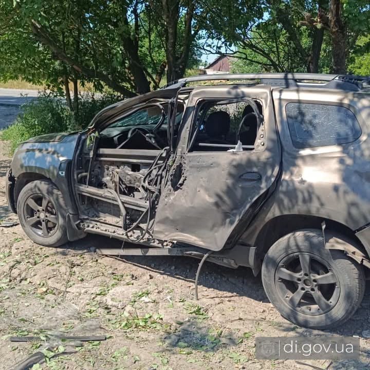 Знищена автівка