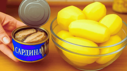 Картопля + рибні консерви — нова економна вечеря в духовці - 285x160
