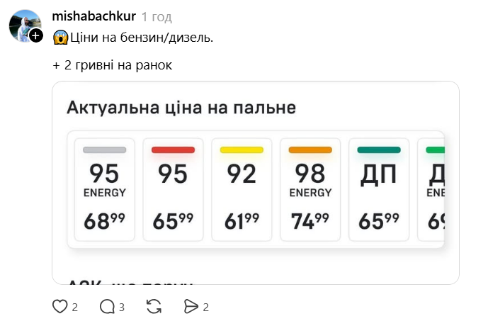 Українців здивували нові ціни на бензин — що сталося з вартістю пального - фото 1
