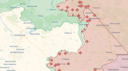Актуальные онлайн-карты боевых действий в Украине: состояние фронта на 1 августа - 285x160
