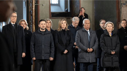 Молитва за Украину в Софии Киевской собрала лидеров Европы - 290x166