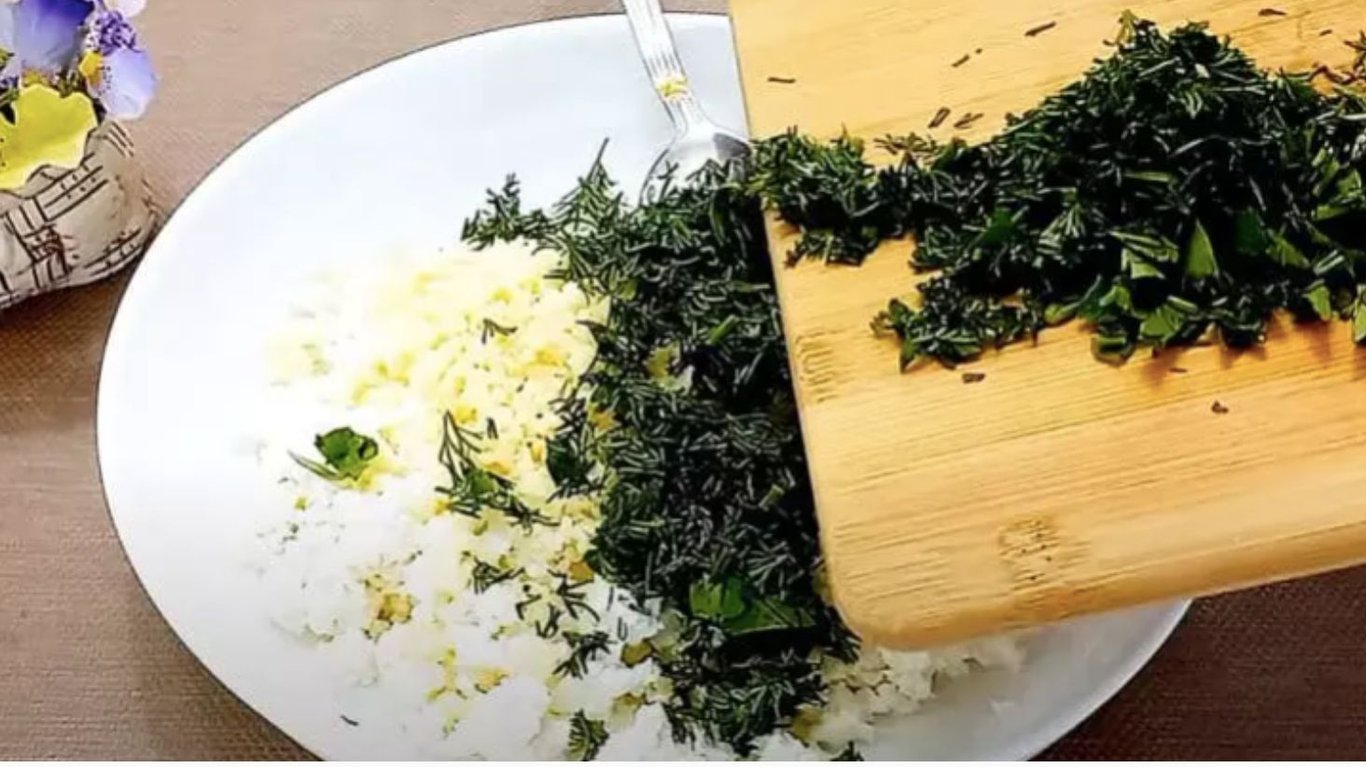 салат Великдень ідеальний після посту, ситний та насичений