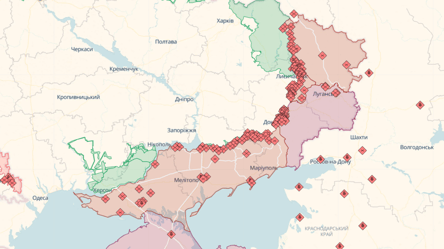 Актуальные онлайн-карты боевых действий в Украине: состояние фронта на 23 июня - 285x160