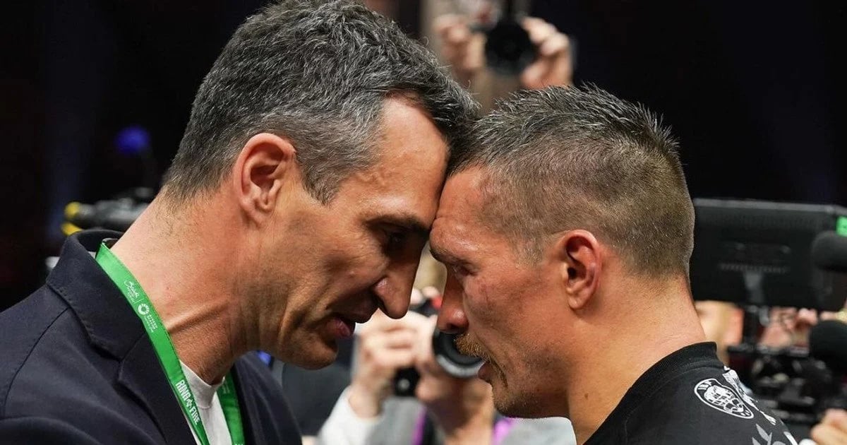 Владимир Кличко и Александр Усик