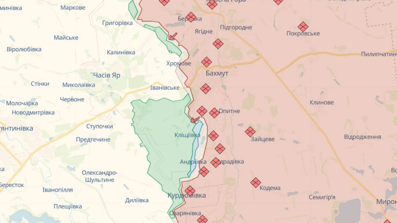 Карта боевых действий в Украине онлайн сегодня, 19.11.2023 — DeepState, Liveuamap, ISW