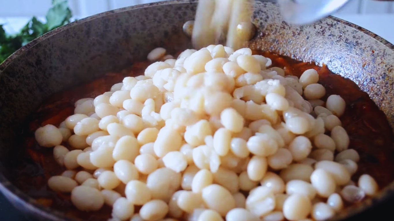 смачна квасоля на гарнір