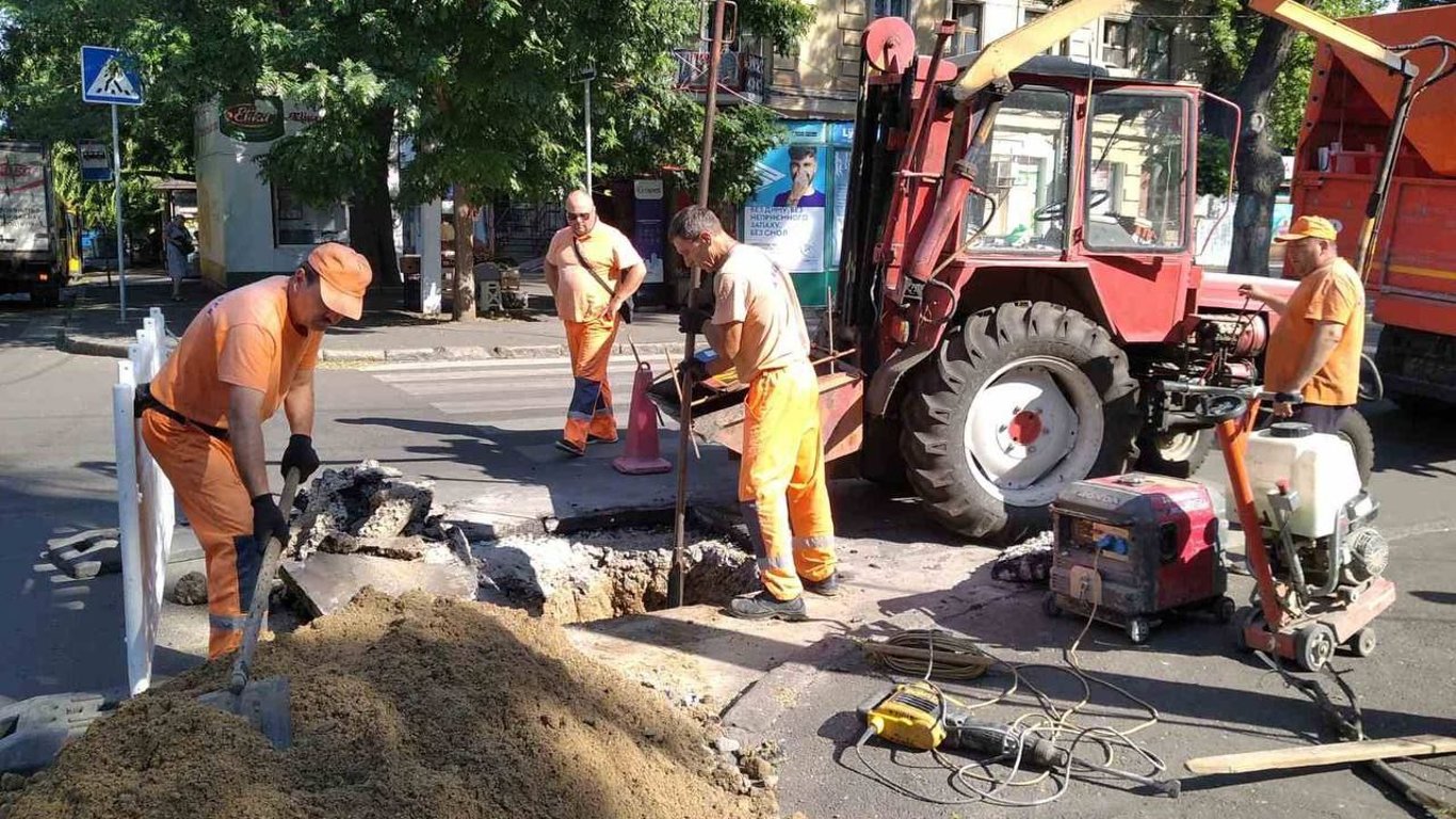 Де в Одесі ремонтують дороги станом на 31 липня
