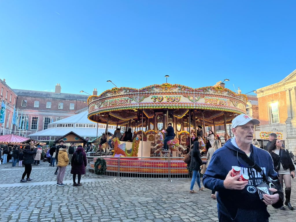 Рождественские ярмарки Дублина увлекают уютом — фоторепортаж - фото 2