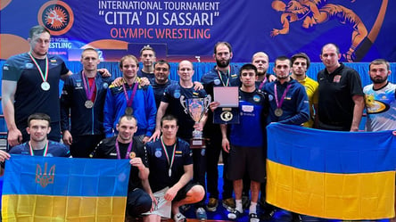 Украина завоевала 12 медалей на престижном турнире по вольной борьбе в Италии - 285x160