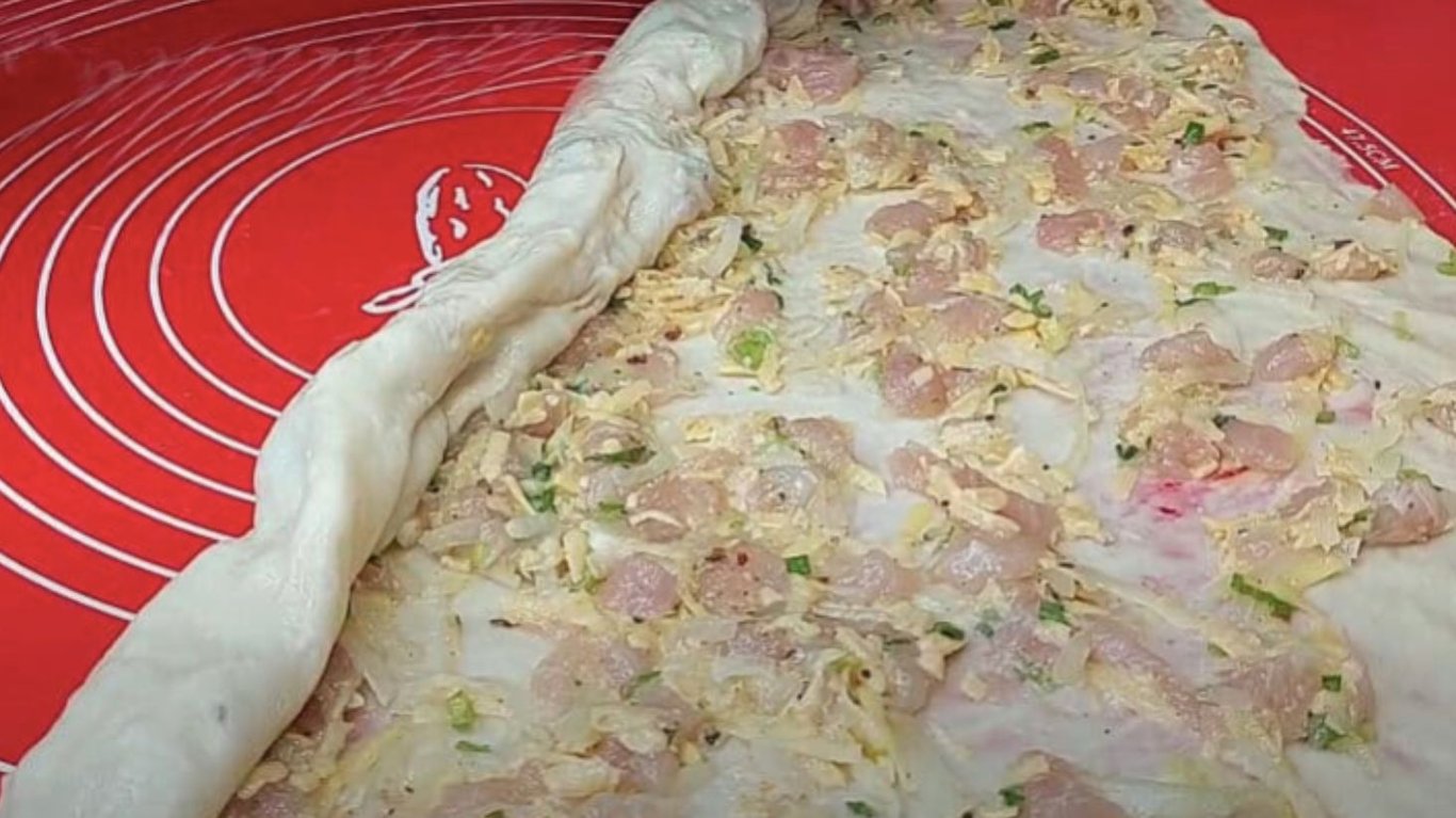 коржики з фаршем на сніданок