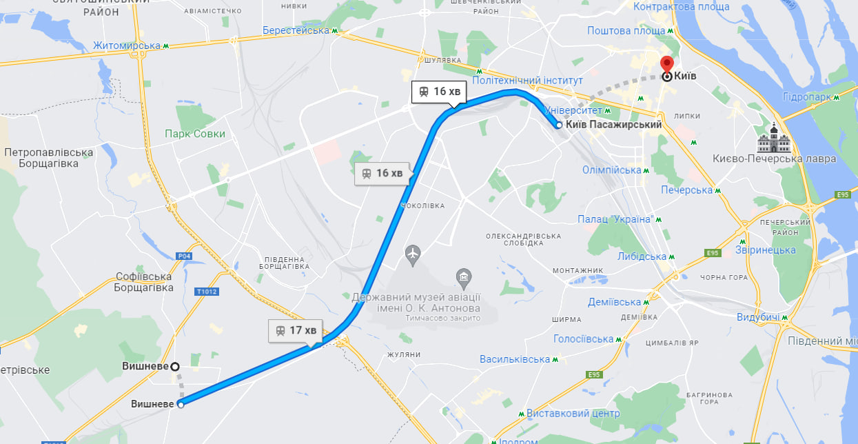 Пробки на въезде в Киев 13 октября
