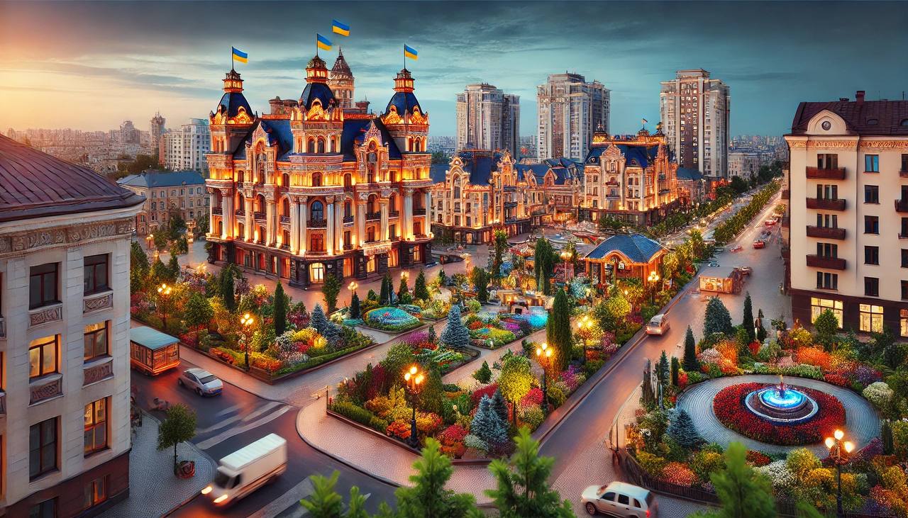 Искусственный интеллект вообразил, каким будет Донецк после победы - фото 1