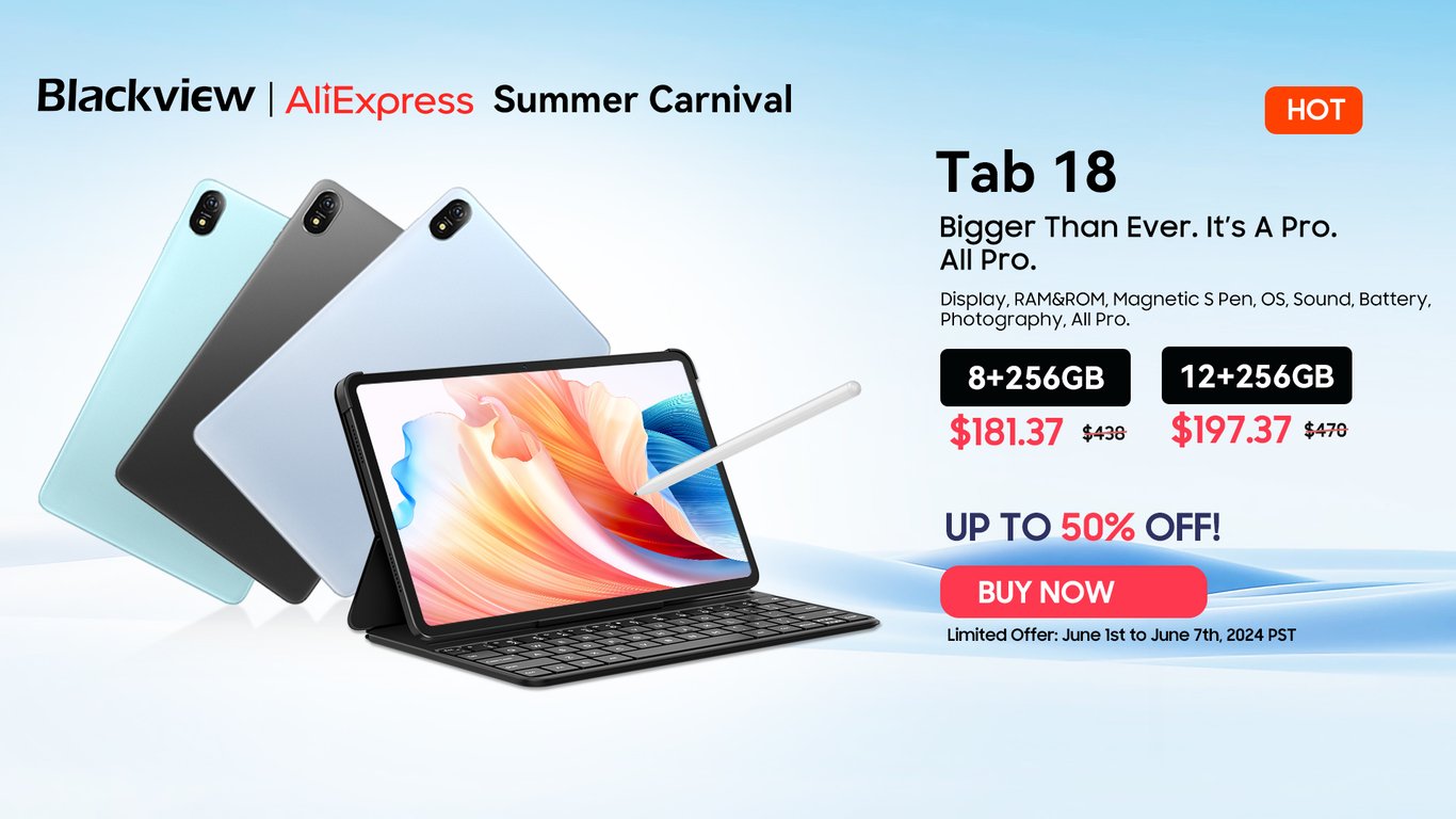 Присоединяйтесь к летнему карнавалу AliExpress: новинки от Blackview и OSCAL со скидками до 80%! - фото 2