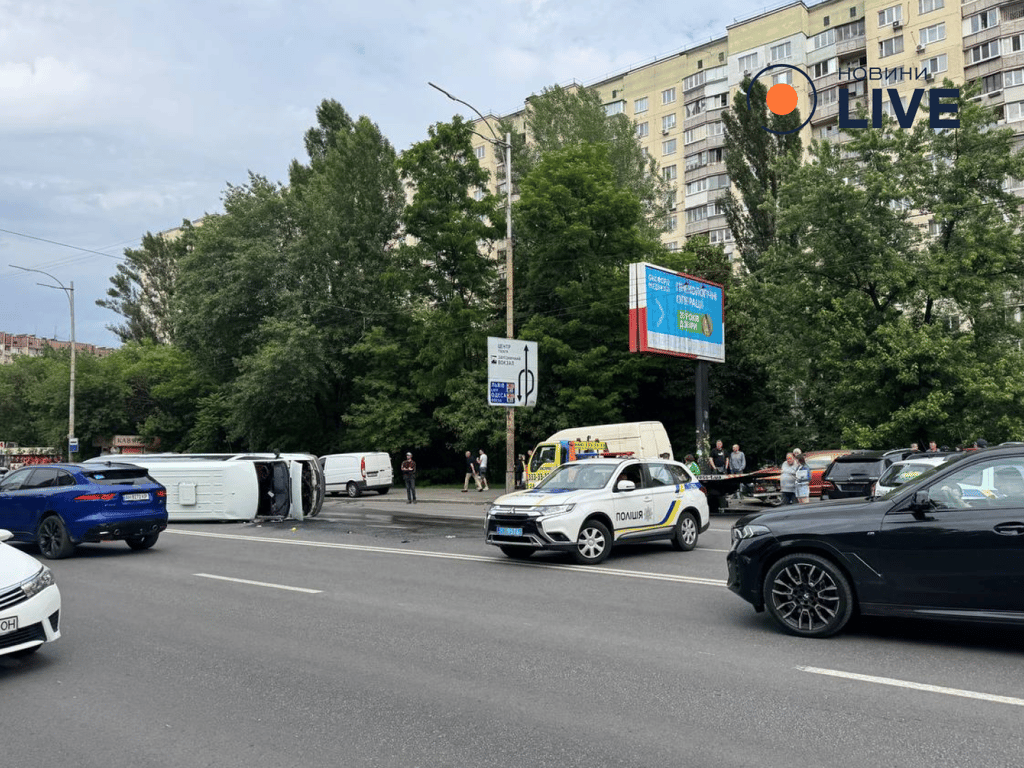 ДТП на Голосіївському проспекті 11 червня