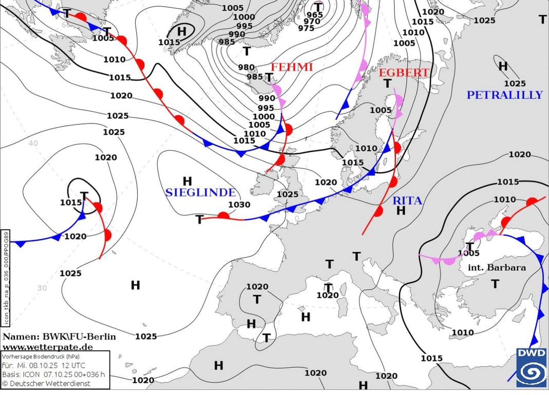 Прогноз погоди на 8 жовтня від Діденко