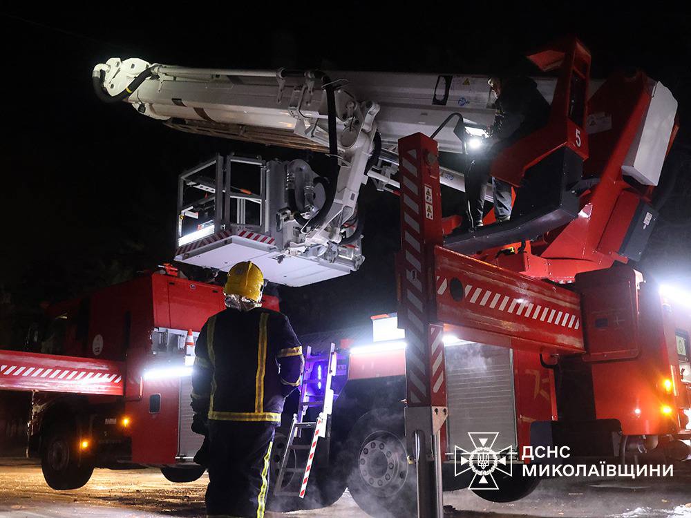 Наслідки атаки дронами на Миколаїв 16 лютого