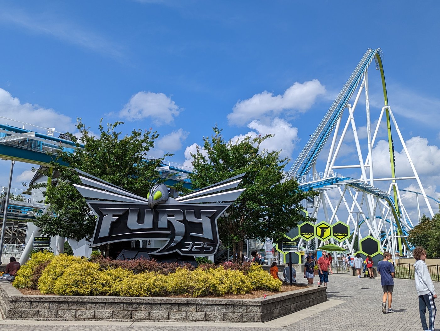 Fury 325, Carowinds