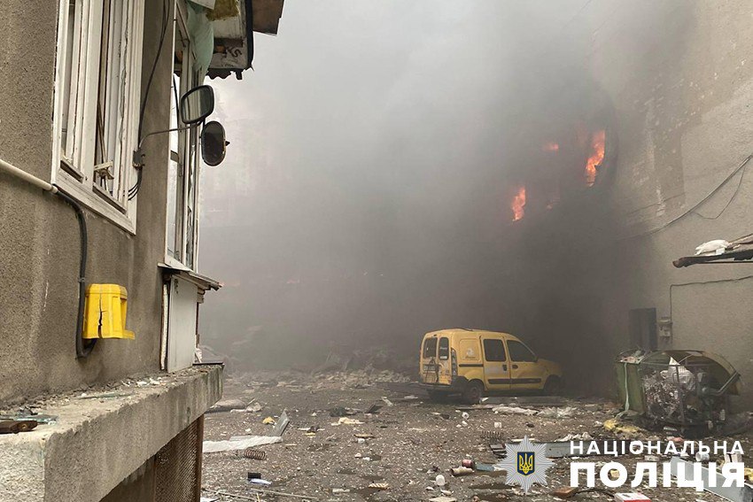 наслідки обстрілів у Києві