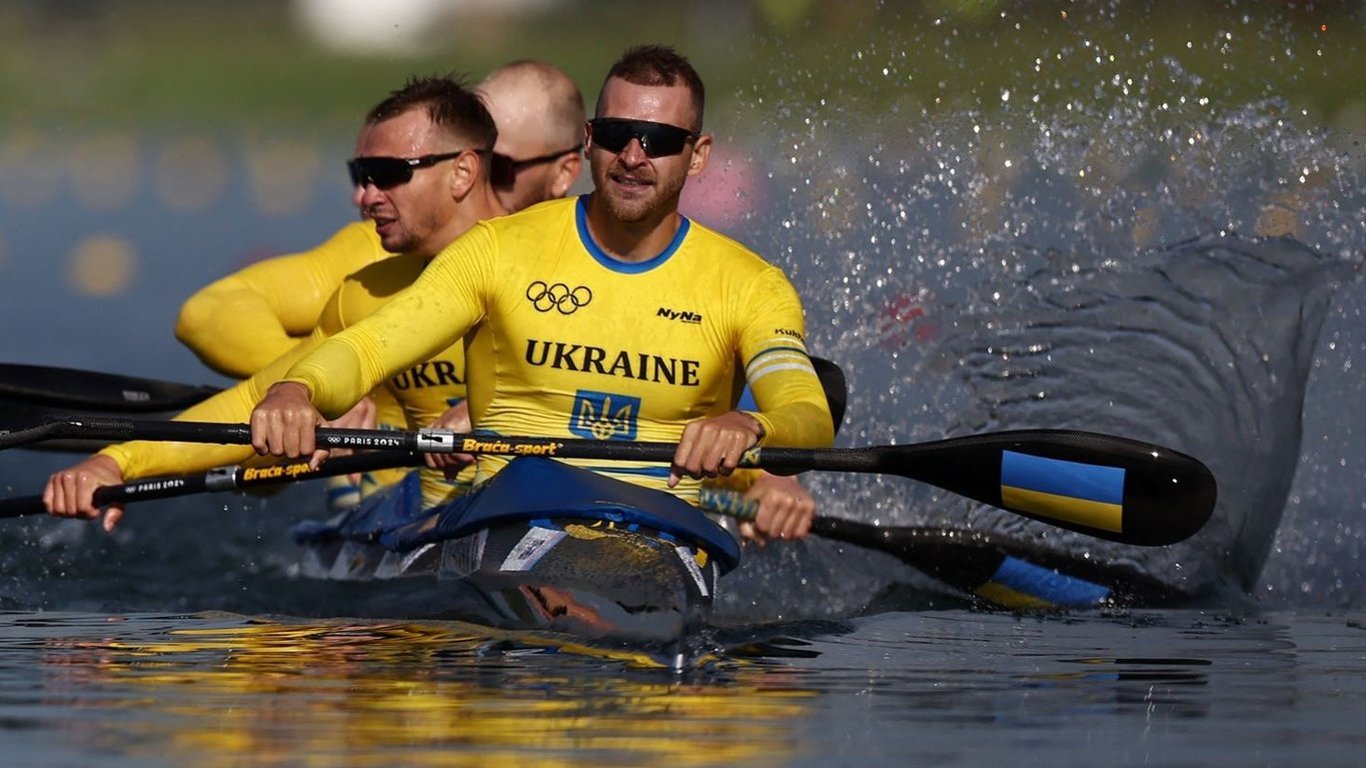 Украинская байдарка-четверка вышла в полуфинал Олимпиады в Париже