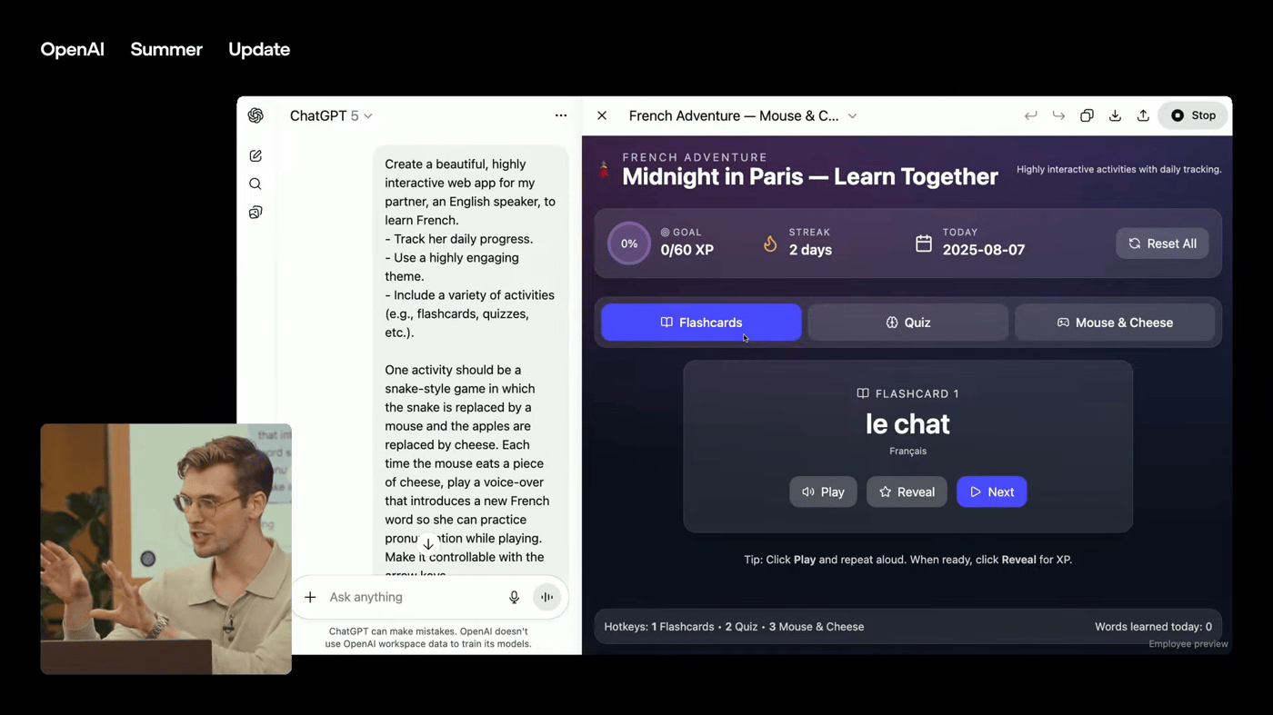 Сайт с обучению французкому языку