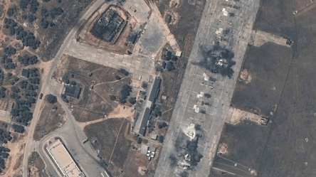 Удар по аэродрому в Бельбеке — в сети появились спутниковые снимки последствий - 290x166