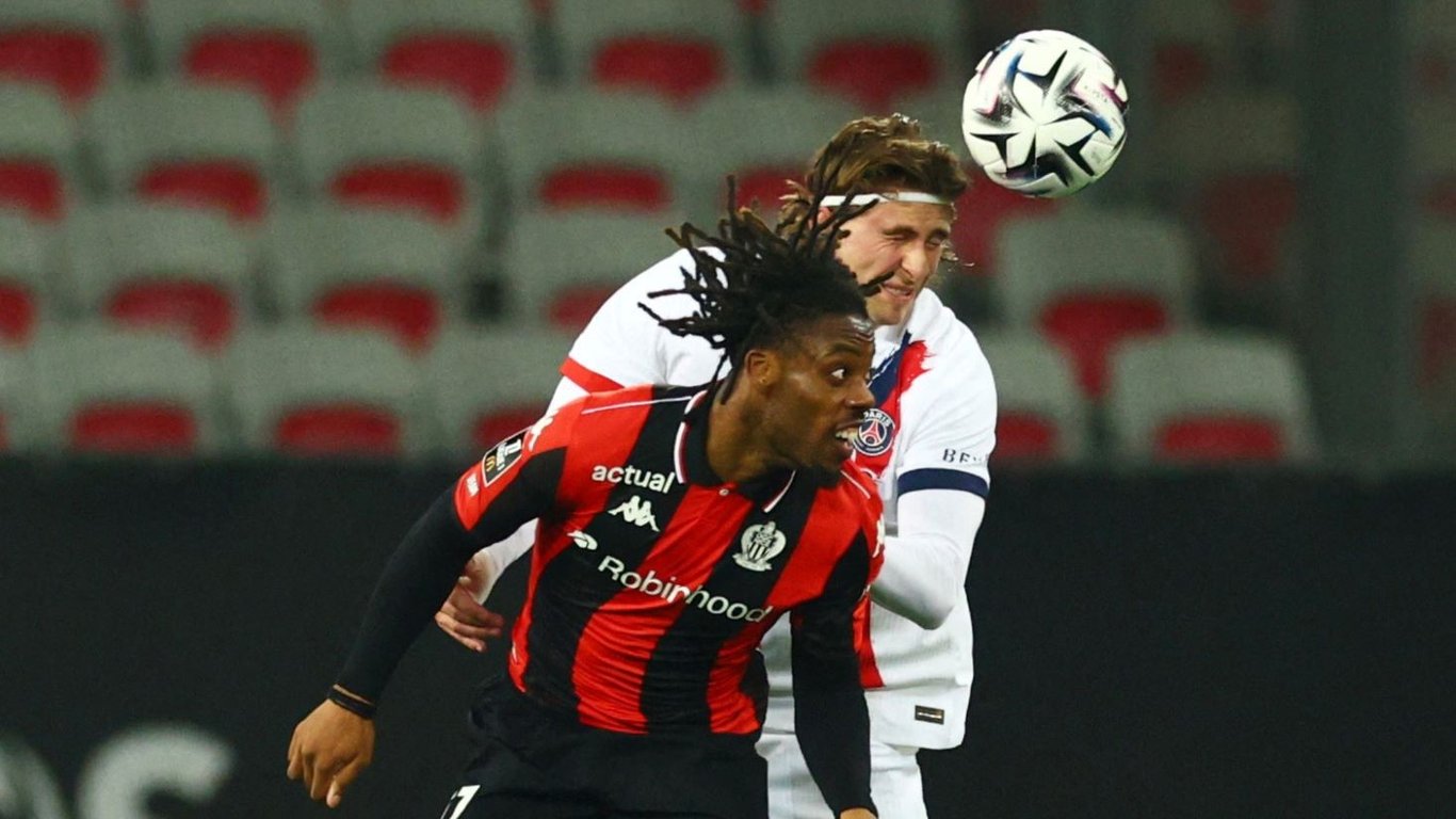 Илья Забарный перед игрой Ницца - ПСЖ, 21 марта, 2026 года