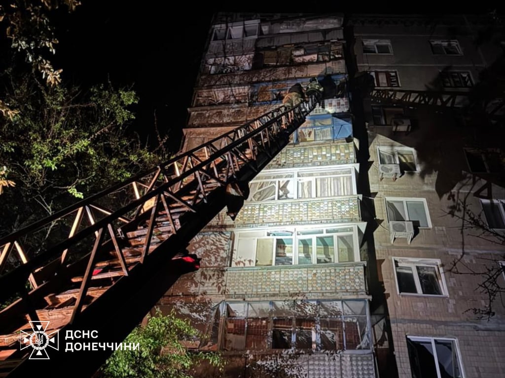 Російський удар по Костянтинівці 8 травня