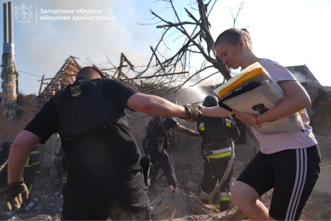 Удар Росії по Запоріжжю 30 червня